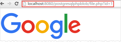 PostgreSQL BLOB example